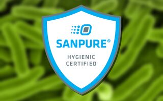Logo SANPURE® - antimikrobielle Beschichtung auf Basis von Nanotechnologie