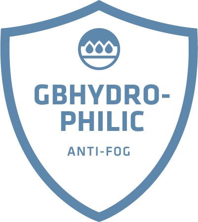 Logo GBhydrophilic hydrophile Beschichtung Anti-fog für Kunststoffe und Glas