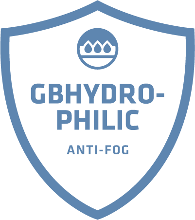 Logo GBhydrophilic hydrophilic coating anti-fog for plastics & glass